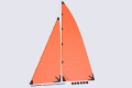 Tuningsegelsatz hellorange