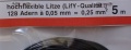 5 m Hochflexible Litze, schwarz