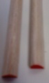 Balsa-Nasenl., rot, Querschn./&Oslash;  8 x 10 mm, 1 m lang