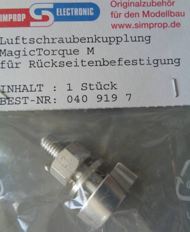 Luftschraubenmitnehmer MagicTorque MT25-16 bis MT 40-07