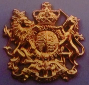 Wappen 61x60mm, 1 Stück, (Tombak)