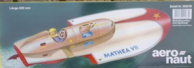 MATHEA Renngleitboot (Länge 64cm) -wieder vorrätig/10.10.23-