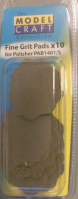 Superfine Pad mit Klett Körnung 2500 Ø 32 mm, 10 Stück