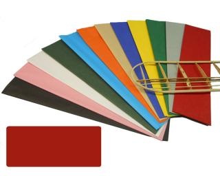 Bespannpapier rot 18g/qm 51x76 cm (2 Blatt)