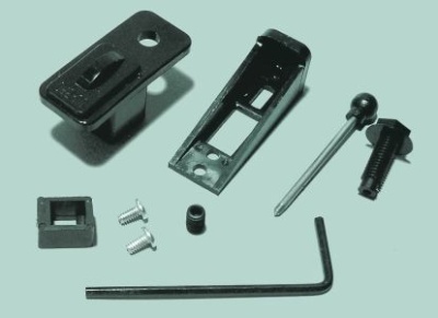 Halterung für RC-Schalter mit Ladebuchse