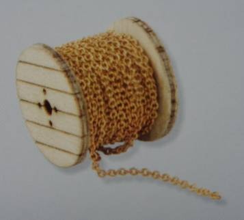 Kettentrommel mit Ankerkette,  ca. 18 x 16 mm