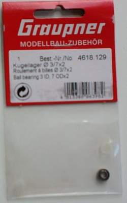 Kugellager 7/3x2