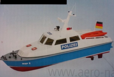 Polizeiboot WSP 1  (Länge 53,5 cm)