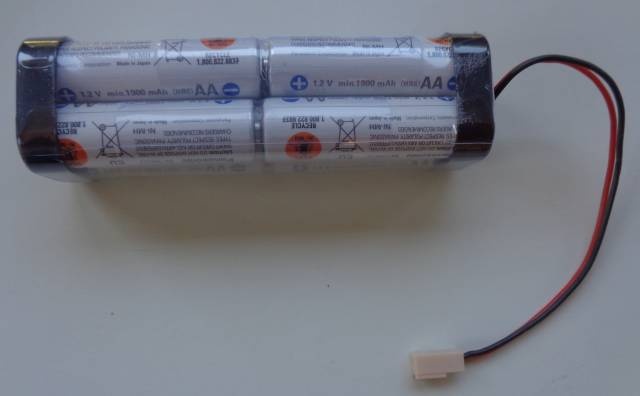 Senderakku Eneloop 2000/9,6 V  f. Futabe F-Serie Sanyo