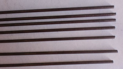 Feder-Stahldraht, extra hart Ø  4,0 mm,  1 m lang
