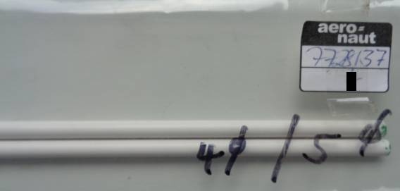 Plastik-Rundrohr 1000 x 5 mm außen, 4 mm innen