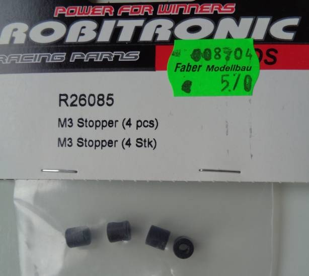 M 3 Stopper, 4 Stück