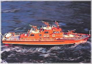 Düsseldorf  Feuerlöschboot,   Baukasten, Länge 116 cm/ vorr.