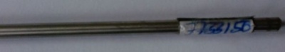 Stahldraht, rostfrei,  Ø 5 mm, 1 m lang