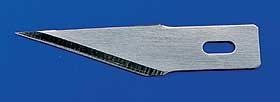 Klingen spitz B2, 5 Stück, Klingen mit Schaftbreite 9 mm