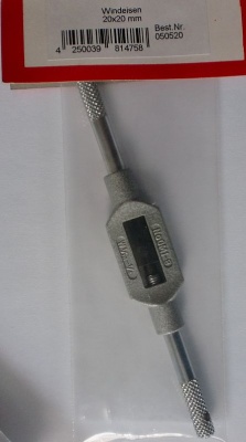 Windeisen 20x20 mm