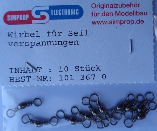 Wirbel für Seilverspannungen  - Neu -