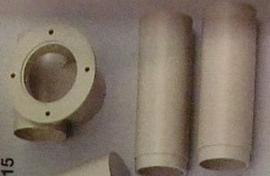 KS-Ersatzrohre zu Querstromruder, Rohr-Ø 25 mm