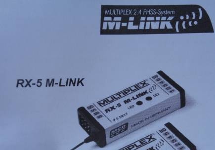 Empfänger RX-5 M-LINK 2,4 GHz