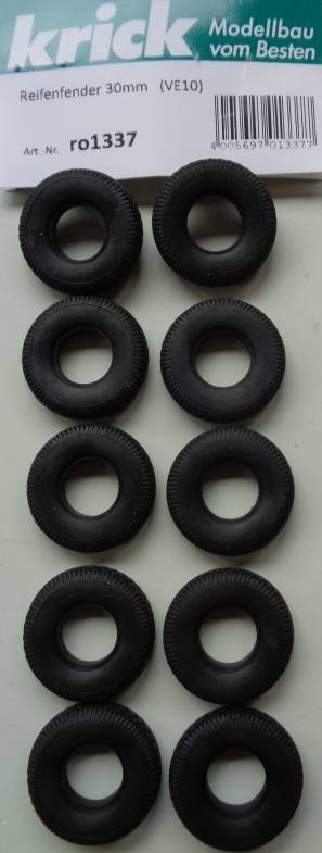 Reifenfender 30 mm, 10 Stück