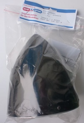 GFK-Spinner - 125 mm -schwarz