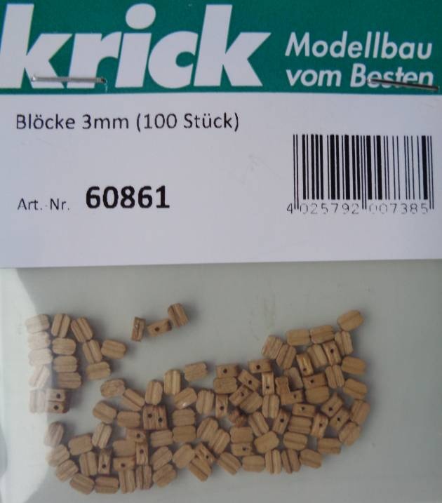 Blöcke 3mm (100 Stück)