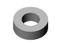 Distanzhuelse D5/2,6X1,7 Al 2