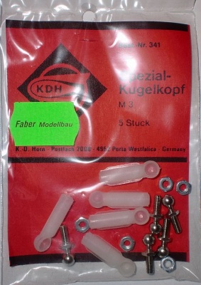 Spezial-Kugelkopf für M 3, 5