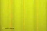 m ORACOVER-Bügelfolie, gelb-floureszierend