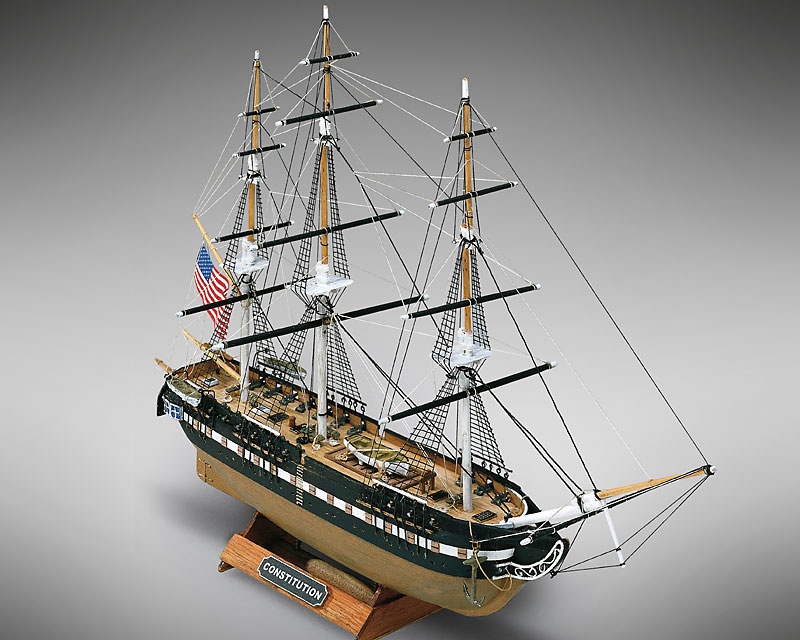 USS Constitution Bausatz 1:330 Mini Mamoli, Länge 27,50 cm