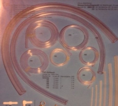 PVC-Schlauch 5/7, Länge 1 m, Innen-Ø 5 mm, Wandstärke 1 mm