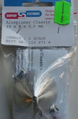 Aluspinner-Classic - 45 x 8 x 5,0 mm