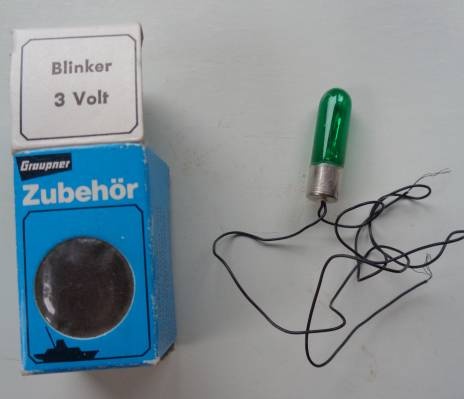 Blinker 3 V, grün, 1 Stück