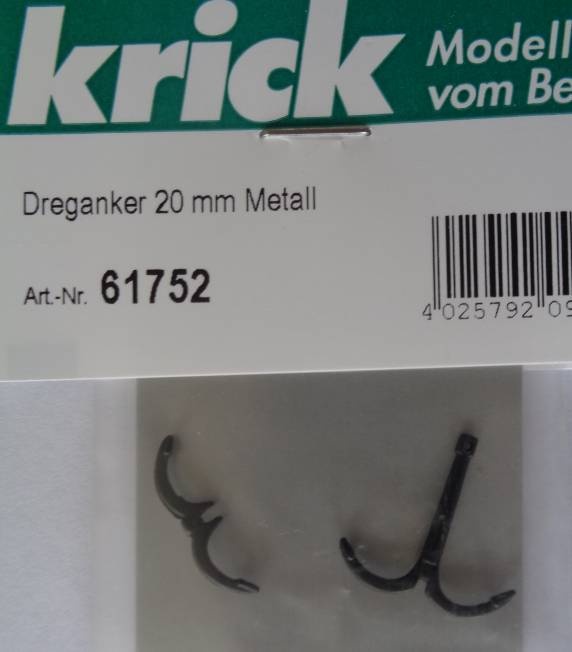 Dreganker 20 mm Metall