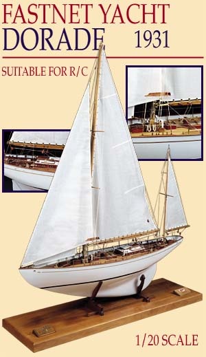 Dorade Fastnet Yacht Baukasten , Länge 85,60 cm