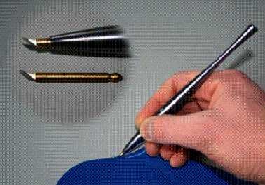 Dekor-Messer mit drehbarer Klinge  -NEU-