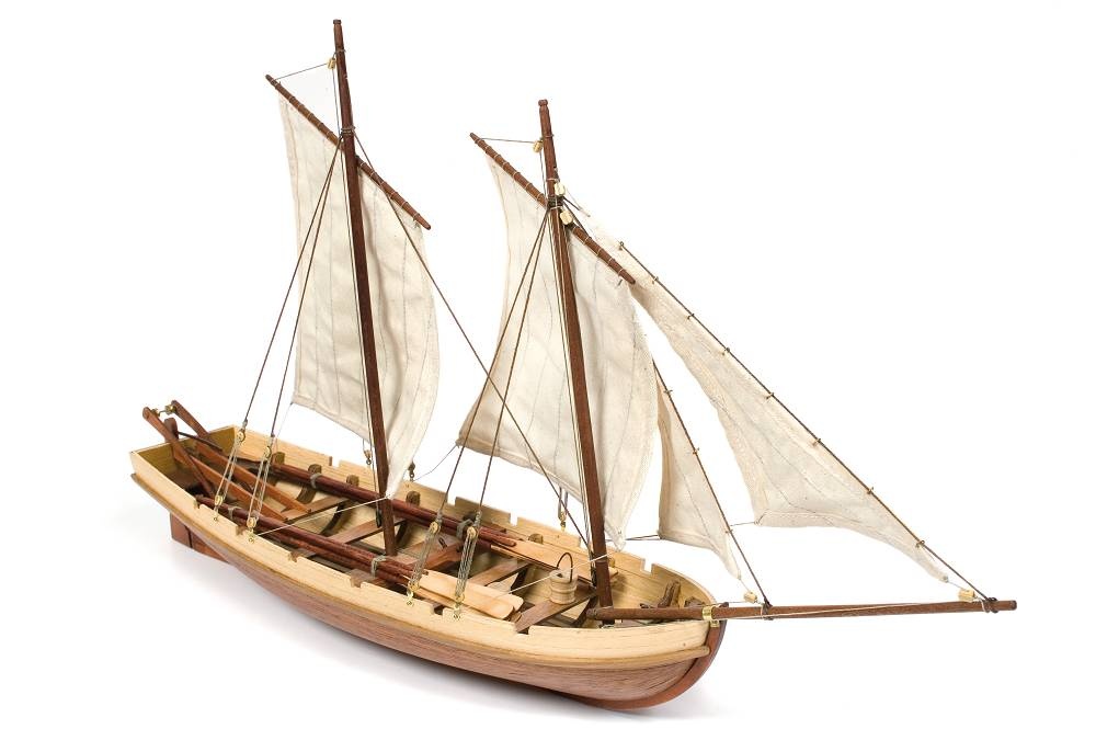 HMS Bounty Beiboot Standmodellbausatz 1 : 24