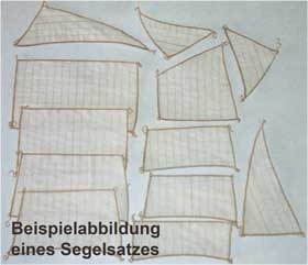 Segelsatz Karl und Marie   - vorrätig /1.6.2023 -
