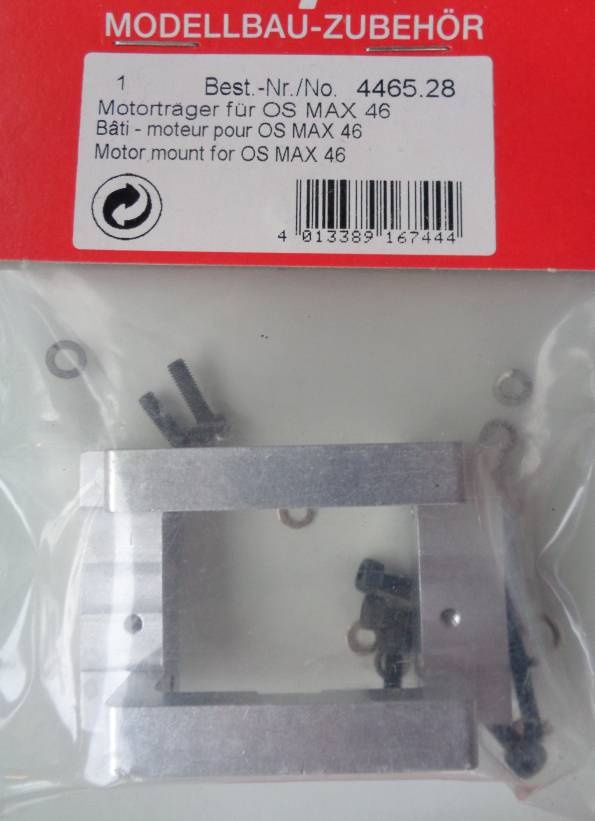 Motorträger für OS MAX 46