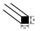 MS-190 Quadratstäbe 4,8 x 4,8 x 250 mm, 5 Stück