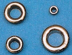 Instrumenten-.Gehäuse  6mm, Metall vernickelt