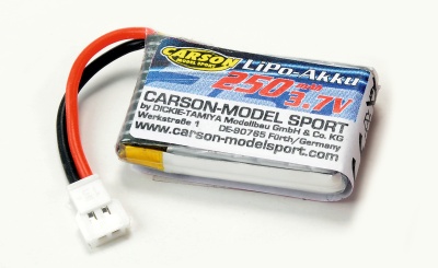 LiPo-Ersatzakku 3,7 V/240 mAh X4 Quadcopter