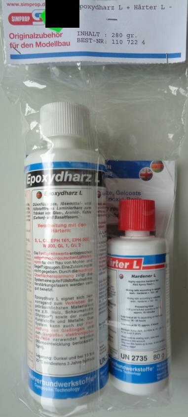 Epoxydharz L + Härter L 280 g