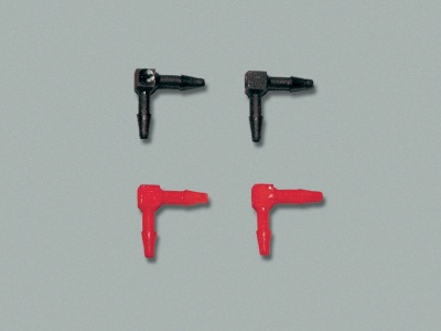 Schlauchverbinder - L 1,6 mm Ø, 4 Stück