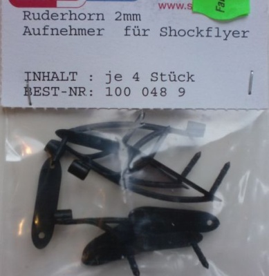 Ruderhorn 2 mm Aufn. für Shockflyer