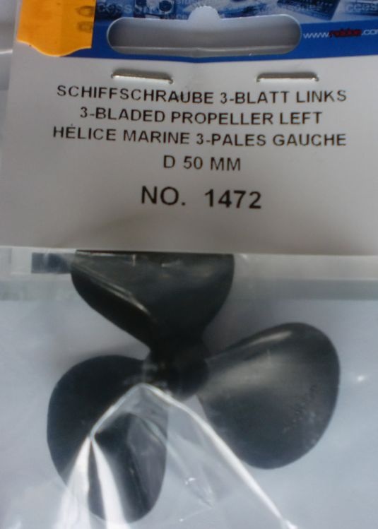 Schiffsschraube 3Bl. 50mm L M
