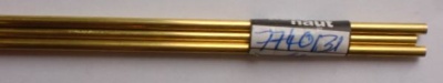 Messingrohr  3.0/2.1 mm, Länge 1 m, 1 Stück