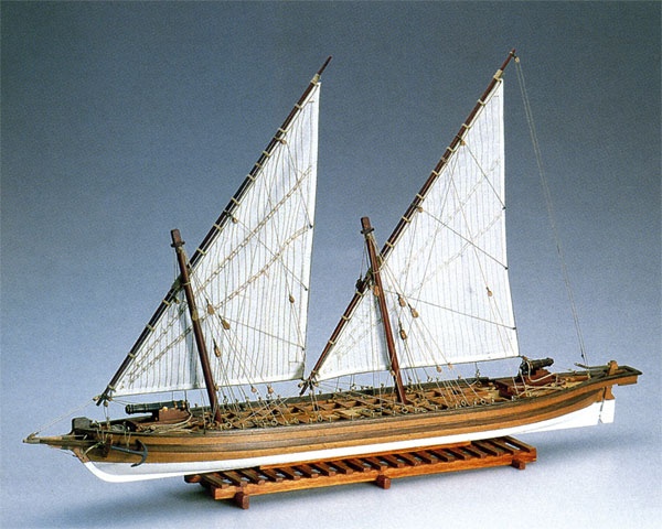 Arrow  Kanonenboot 1814  Bauk