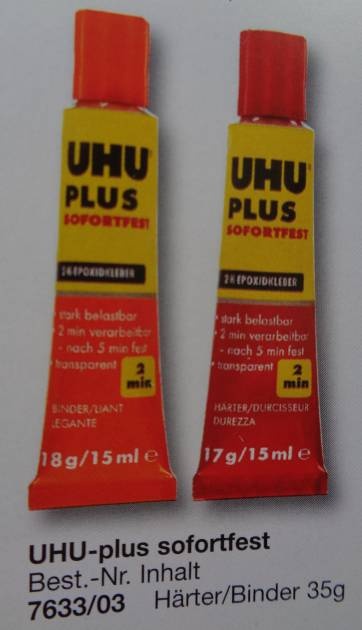 UHU-PLUS, sofortfest, 35 g