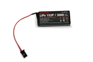 Senderakku LiPo 1S2P/3000 3,7V für mz-12 Serie